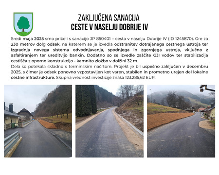 Zaključena sanacija Dobrije IV (1)